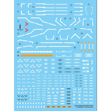 G-Rework CD-H-WM17 Premium Decal for HG Witch From Mercury Lfrith Ur